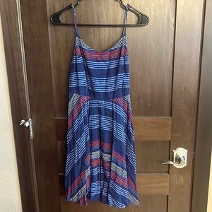 Red & Blue Summer Dress